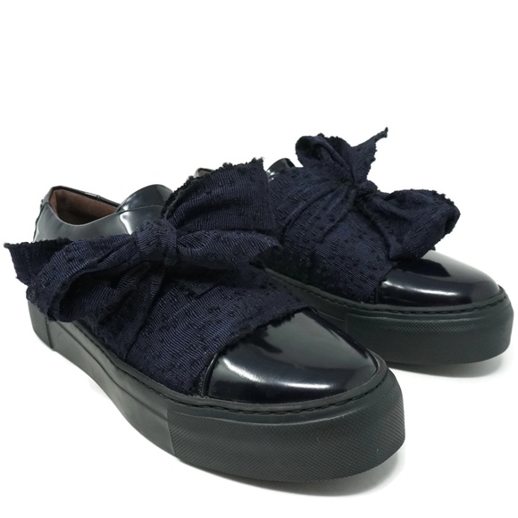 Agl Shoes Agl Womens Bow Platform Sneakers Sz 385 Eu 85